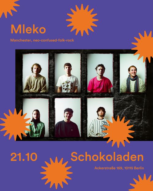 MLEKO (post-rock / indie / exp-folk, uk) & WHISKER (exp prog-rock, bln)
