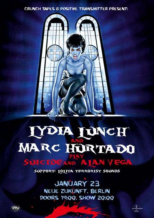 Lydia Lunch & Marc Hurtado play Suicide and Alan Vega / lolita Terrorist Sounds 