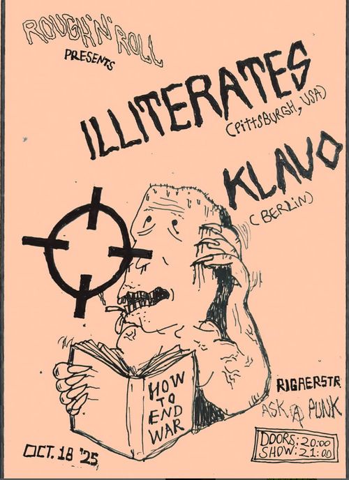 ILLITERATES + KLAVO