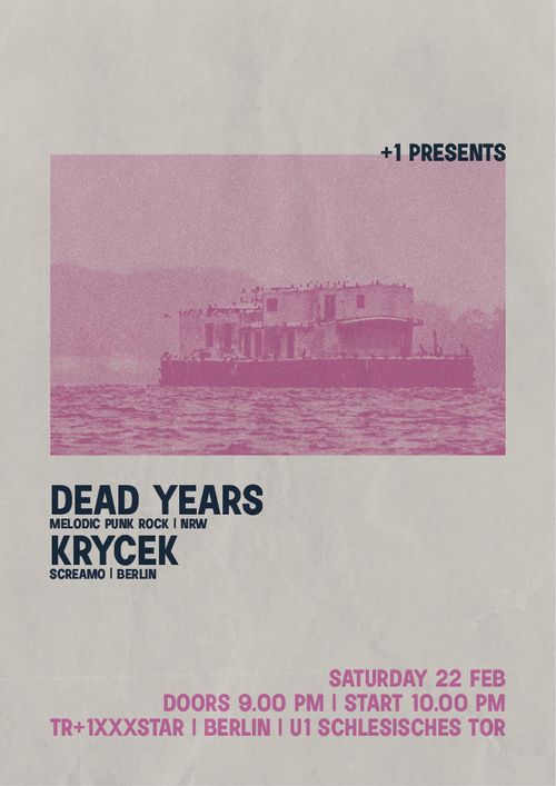 +1 presents: Dead Years + Krycek 