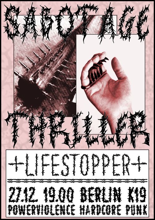 SABOTAGE / THRILLER / LIFESTOPPER // December 27, 2024 // K19