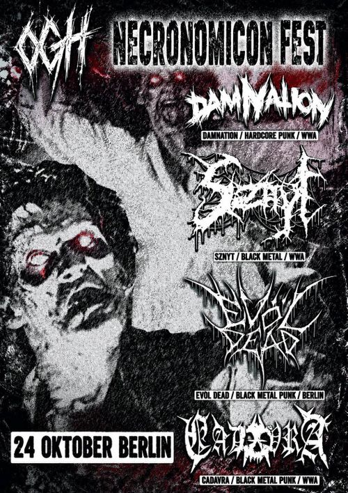 DAMNATION + SZNYT + EVÖL DEAD + CADAVRA
