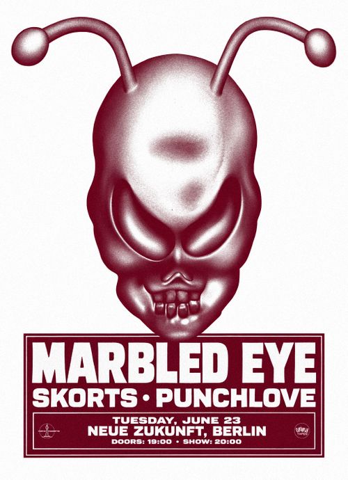 Marbled Eye / Skorts / Punchlove live at Neue Zukunft, Berlin