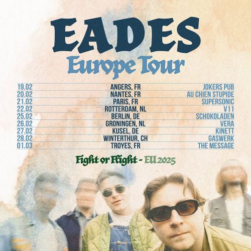 EADES (indie-rock/garage-wave, uk) + DISTANT BODY (indie/shoegaze, bln)