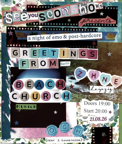 Greetings From / zhne / Beach Church