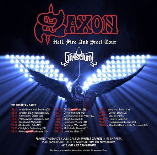 Saxon + Girlschool