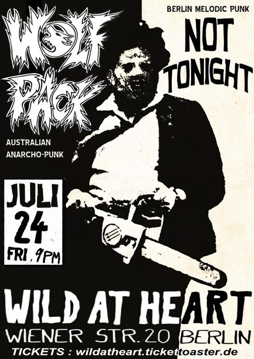 Wolfpack (AUS) + Not Tonight 