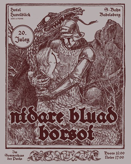 NIDARE+BLUAD+BORSOI+DREYST @ Hotel Havelblick (potsdam)