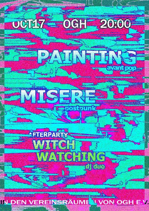 PAINTING + MISERE + WITCH WATCHING (DJ)