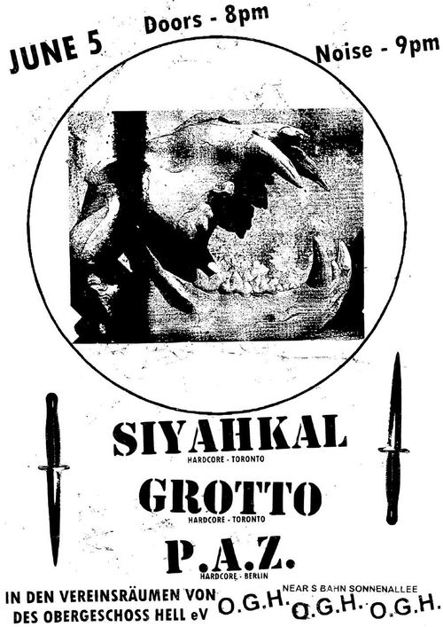 SIYAHKAL + GROTTO + P.A.Z.