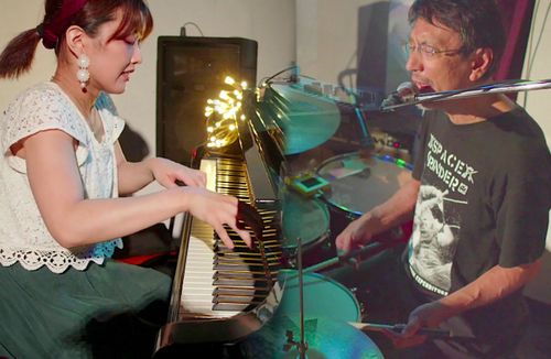 Tatsuya Yoshida & Risa Takeda (Improv-Jazz/Avant-Prog-Rock, Tokyo) + Helicopter feat. Rieko Okuda (Improv-Jazz-Punk, Berlin)