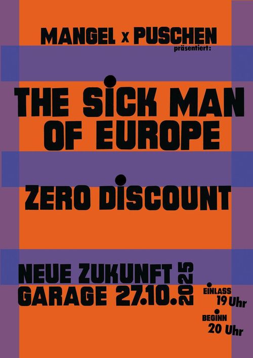 The Sick Man of Europe + Zero Discount