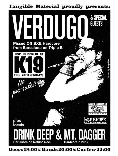 Verdugo + Drink Deep + Mt. Dagger