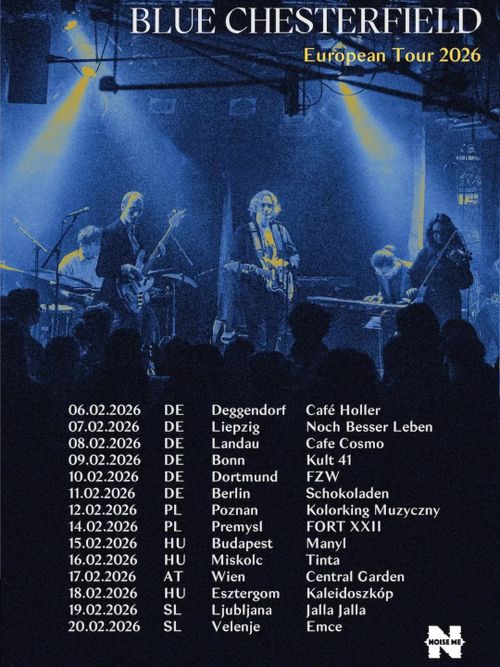 Blue Chesterfield (psych, cz) + BUREAU VOYAGE (brand new lofi band ft Johannes Rodenacker, Oska Wald & Al Burian)	