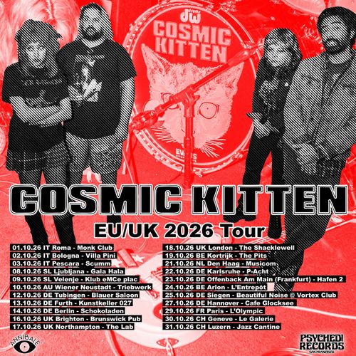 Cosmic Kitten (post-grunge/punk, us) + FISH PEOPLE (punk, bln)
