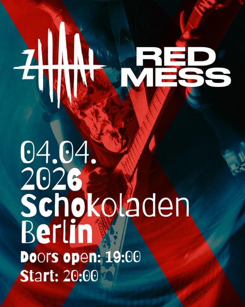 Zhaat (post-metal psych) & Red Mess (prog stoner grunge)