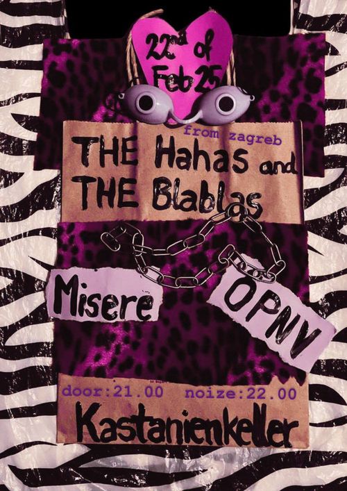 The Hahas and the Blablas + Misere + ÖPNV