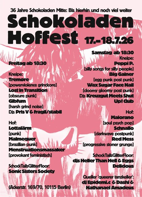 36 Jahre Schokoladen - Hoffest