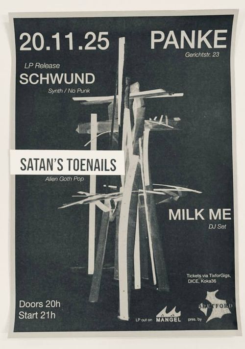 SCHWUND / SATANS TOENAILS
