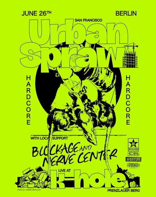 Urban Sprawl + Blockage + Nerve Center