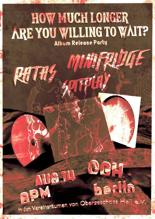 Minifridge: How Long Are You Willing to Wait? Album release