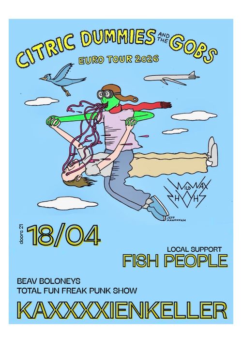 CITRIC DUMMIES (U.S.) & THE GOBS (U.S.) & FISH PEOPLE (Bln)