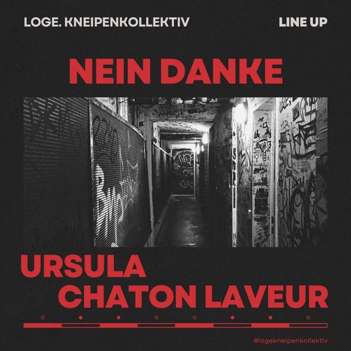 NEIN DANKE! + URSULA + CHATON LAVEUR