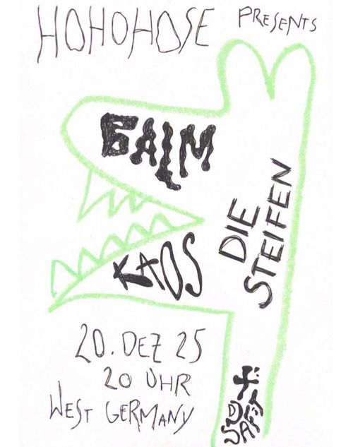 BALM + KAOS + DIE STEIFEN